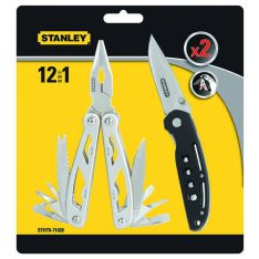STANLEY, 2 Pack Multi Tool / Pocket Knife Combo