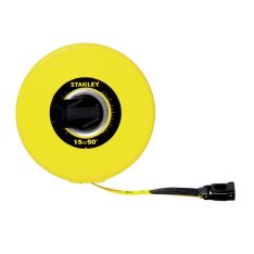 STANLEY, 15M/50Ft  Fibre Tape-Abs Closed Case