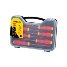 STANLEY, Insulated S.Driver 7Pcs/Set With P.Box Vde(1000V)