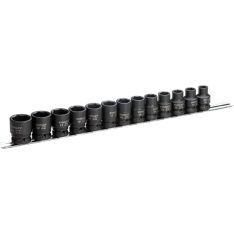 STANLEY, 1/2'' Standard Impact Socket 13Pcs/Set
