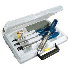 STANLEY, Chisel Set Of 6 Pcs (6,12, 18, 25mm W/Accs) 5002 Ser