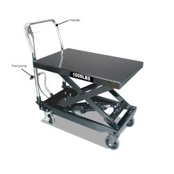 BIG RED, Hydraulic Lifting Table Cart 1000 LBS (454 Kg)