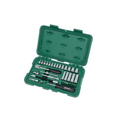 SATA, 36 Pc. 1/4" Drive 6 Point Metric Socket Set