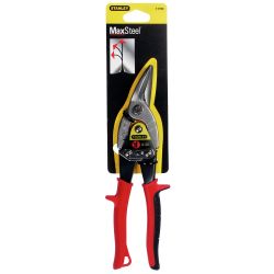 STANLEY, Aviation Snips Left Cut Bi-Mat