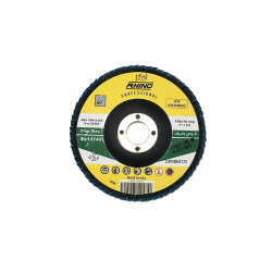 Rhino, 1 Pcs 4" Flap Disc SS 100 x 16 mm (Grit 80) - Type 27