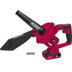 Rhino, Cordless Blower – 20V Max (2x2.0Ah Batteries)