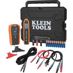 KLEIN, Advanced Circuit Breaker Finder & Wire Tracer Kit | Energized/Non-Energized | KL-ET450