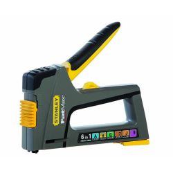 STANLEY, 6-in-1 Multi-Purpose Plastic Stapler and Brad Nail Gun TR75 FATMAX®