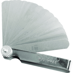 PROTO, 25 Blade Metric Feeler Gauge Set