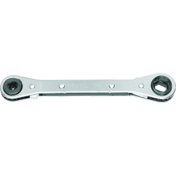 PROTO, Refrigeration Wrench 1/4" X 3/16" Square/ 9/16" X 1/2" Hex