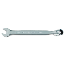 PROTO, Satin Combination Flex-Head Wrench 7/16" - 12 Point
