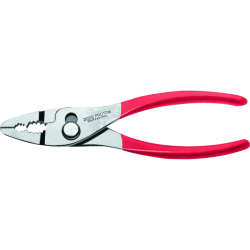 PROTO, Slip-Joint Thin Nose Pliers W/ Grip - 6-11/16"