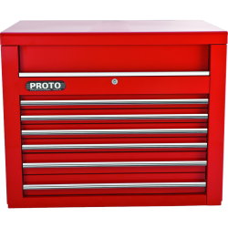 PROTO, 450Hs 34" Top Chest - 6 Drawer, Red