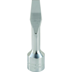 PROTO, 3/8" Drive Slotted Screwdriver Bit Socket 1/4" (Two-Piece Design)