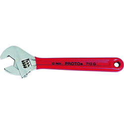PROTO, Cushion Grip Adjustable Wrench 12"