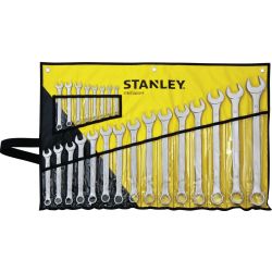 STANLEY, Wrenches Sets , 23Pcs Combination Wrench Set , 6-32 mm