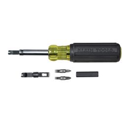 KLEIN, Punchdown Screwdriver Multi-Tool | 110/66 Blade | Nut Drivers & Bits | Cushion-Grip