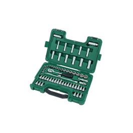 SATA, 60 Pc. 3/8" Drive 6 Point Metric Socket Set