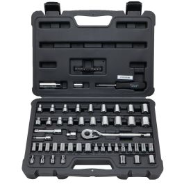STANLEY, 60 Pieces 1/4" & 3/8" Drive Mechanic's Tool Set