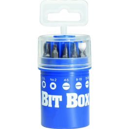 PROTO, 10 Piece Insert Bit Set With Storage Box